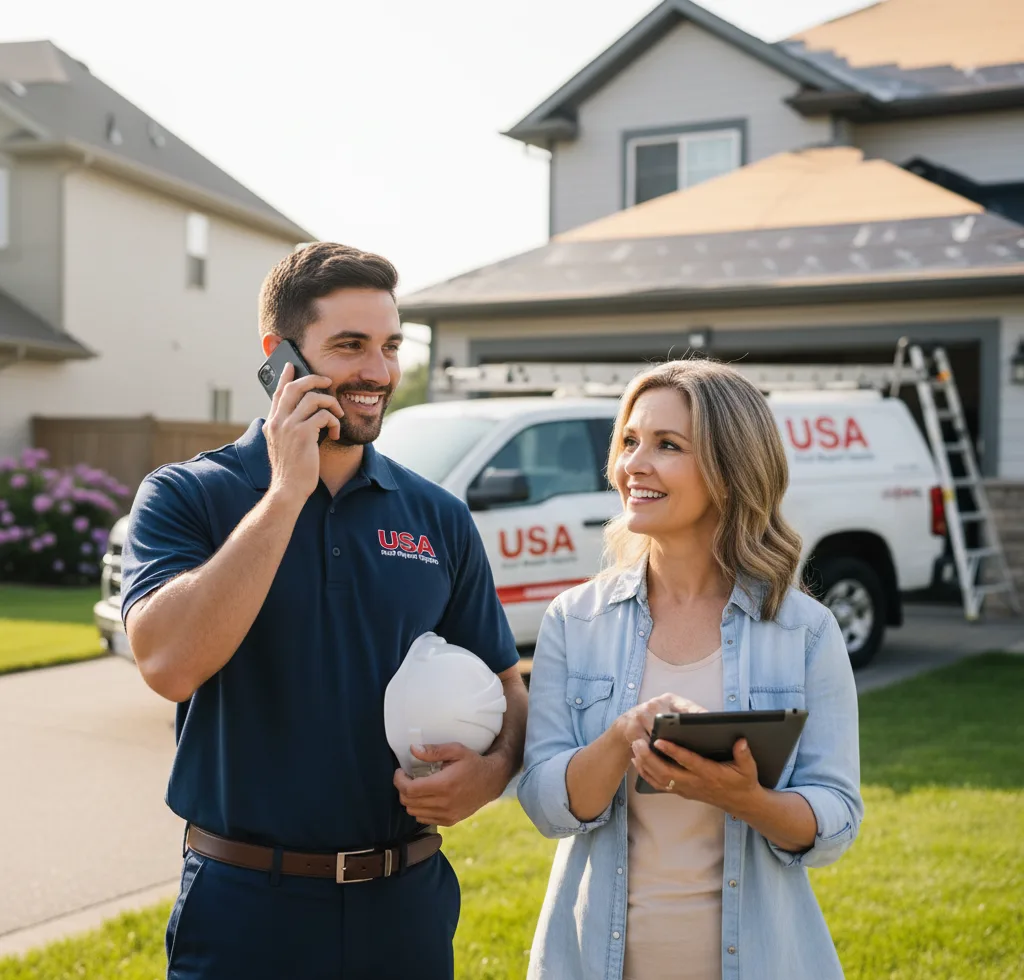 USA Roof Repair Experts customer support in Wenatchee